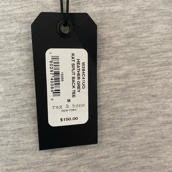 Rag and Bone Split Back Tee - Picture 3 of 6
